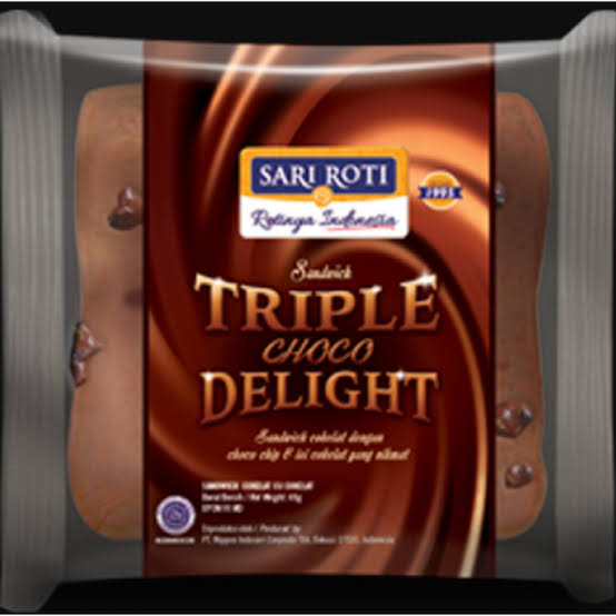 Sari Roti Triple Choco Delight
