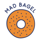 Mad Bagel Rainbow Bagel with Cream Cheese