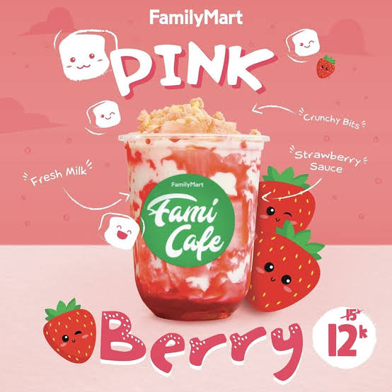 Family Mart Pink Berry