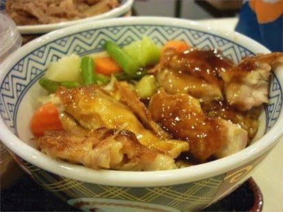 Yoshinoya Chicken Teriyaki Bowl