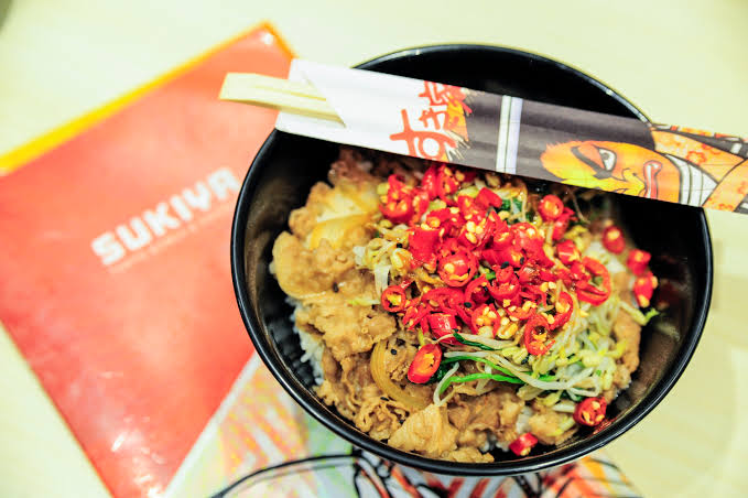 Sukiya Jakarta Spicy Gyudon