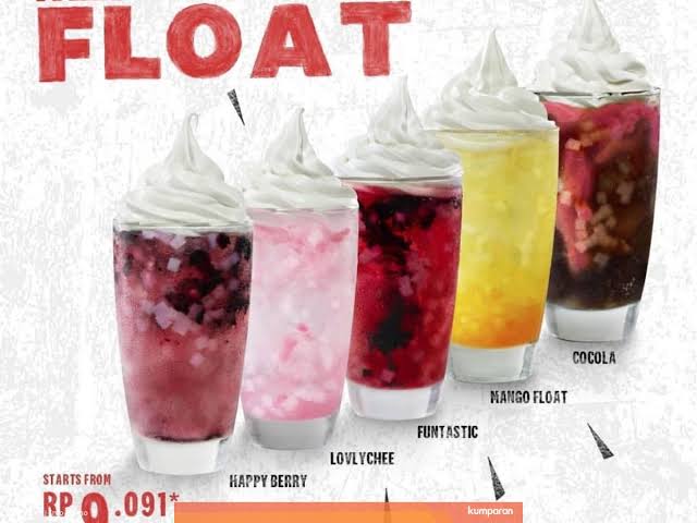 KFC Lovelychee Float