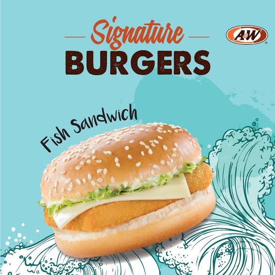 A&W Fish Sandwich