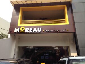 Moreau chocolatier's cafe
