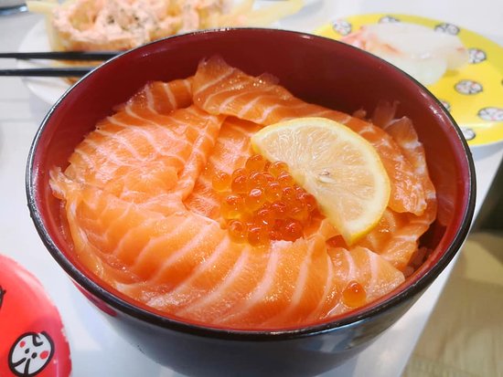 Salmon Donburi by Genki Sushi