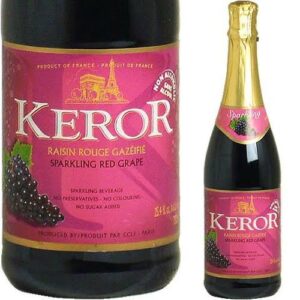 French Keror Sparkling Red Grape Juice